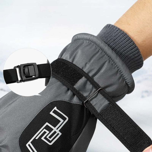 Conquer the Cold with Men's Windproof Thicken Ski Gloves