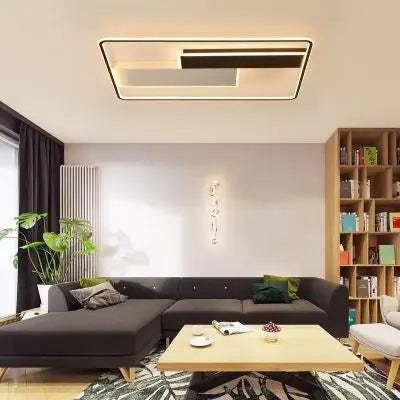 LED Simple Modern Ceiling Lamp Atmosphere Package for Master Bedroom and Study Spaces