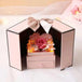 Eternal Romance: Pink Double-Door Soap Rose Gift Box for a Creative Valentine's Day