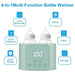 Digital Rechargeable Baby Bottle Warmer Milk: USB Portable Travel Bottle