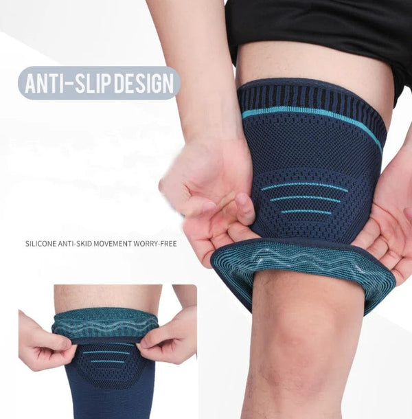 Muscle Strain Pain Relief Thigh Pads Leg Support Compression Bandage Sleeves