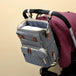 Chic and Tech-Savvy: Fashion Embroidery Diaper Bag with USB Charger for Moms on the Move