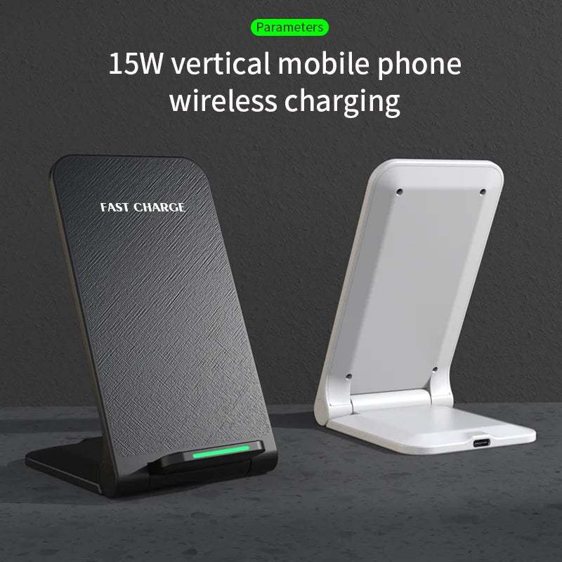 Ultimate 15W Wireless Charging Stand | Multi-Mode Charger | High Efficiency