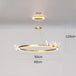 Elegant Illumination: Acrylic and Gold Modern LED Chandelier - Decorative Ceiling Pendant Lights for a Stylish Home