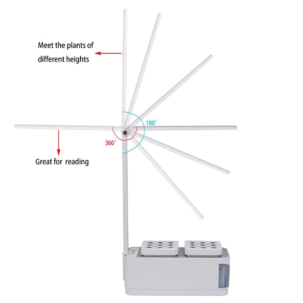 Mini Smart Grow Plant Flower Pot with LED Light Technology - Mini Smart Grow Plant Flower