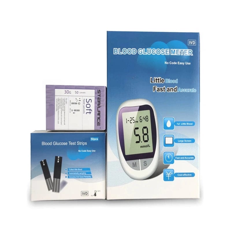 Smart Diabetes Management: Multifunctional Blood Glucose Monitor Meter with Large Screen