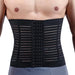 Confidence Redefined: Black Corset Control Belly Adjustable Waist Trainer for Men