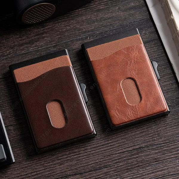 Slim and Secure: Metal Wallets Redefined - The Minimalist Solution for Your Essential Cards
