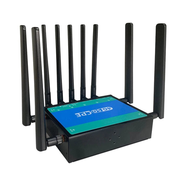 Industrial 5G CPE Router: Cellular Hotspot, 802.11AX WiFi 6, Dual SIM Card 5G Modem