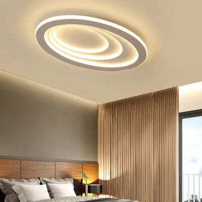 Dimmable LED Bedroom Lamp - Modern Small Living Room Ceiling Lamp for Contemporary Homes