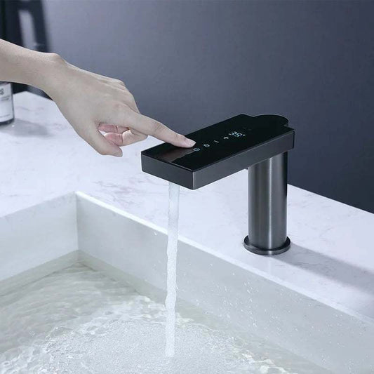 Touchless Elegance: Temperature Control Sensor Bathroom Faucet for Modern Convenience