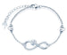 Lucky Charm Silver 925 Four Leaf Clover Bracelet