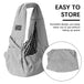 Pet Carrier Bag Cats Puppy Outdoor Travel Dog Shoulder Bag Cotton Single Comfort Sling Handbag Tote Pouch Cat Backpacks