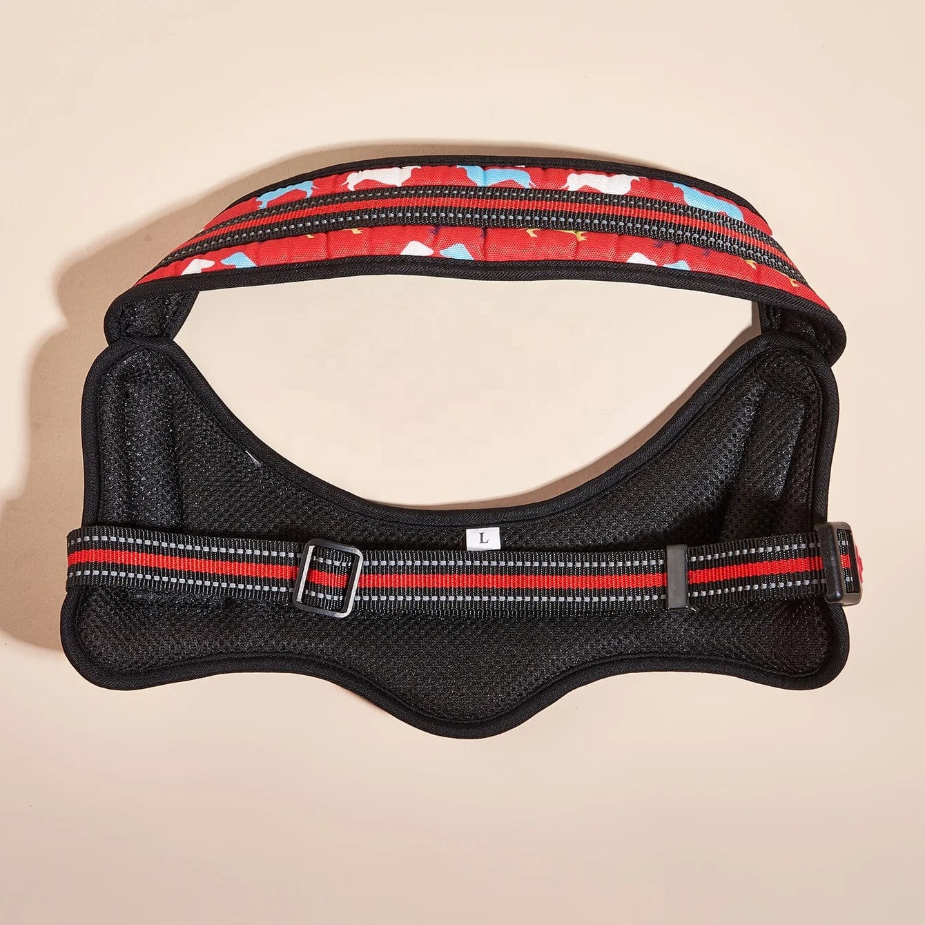 Fashion Meets Function: RIBBONS Adorned No Pull Dog Harness for Training Bliss