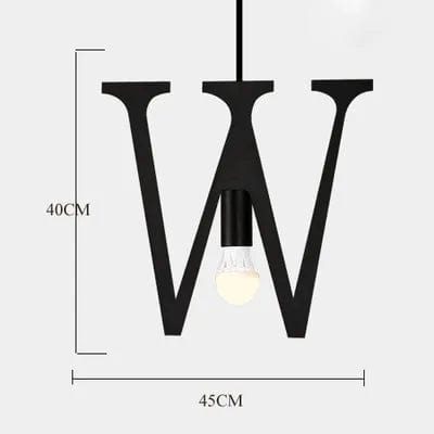 Interior Decoration Living Room Holiday Lighting Ceiling Lamps E27 Base Alphanumeric Symbols Modern Chandelier Lights