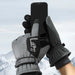 Conquer the Cold with Men's Windproof Thicken Ski Gloves