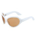 Fashion Female Sun Glasses: Oversized Big Frame Mirror Eyewear for Women