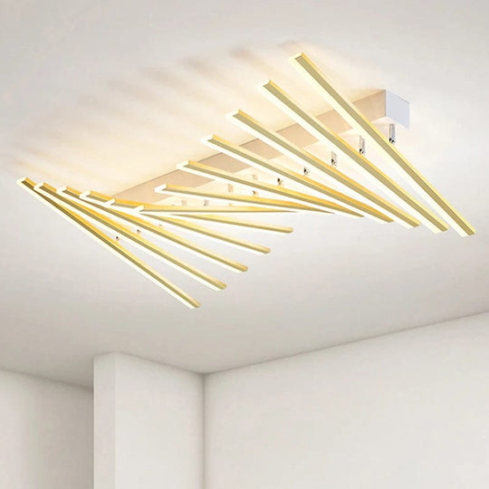 Innovative Elegance: Keyboard-Inspired LED Ceiling Lights - Nordic Designer Fixture for Modern Living Spaces