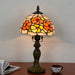 Nostalgic Radiance: 20CM Retro Tiffany Stained Glass Lamp for Creative Charm