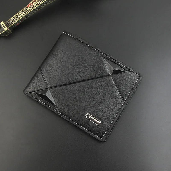 Modern Utility: Stylish ID Card Leather Wallet for Men by LIOU - A Popular Accessory