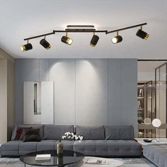 Customizable Lighting: Adjustable Ceiling Spot Lighting Fixtures with GU10 Base