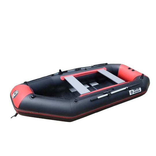 Rowing Adventure for All: Explore Waters with Our Inflatable PVC Boat and Free Accessories