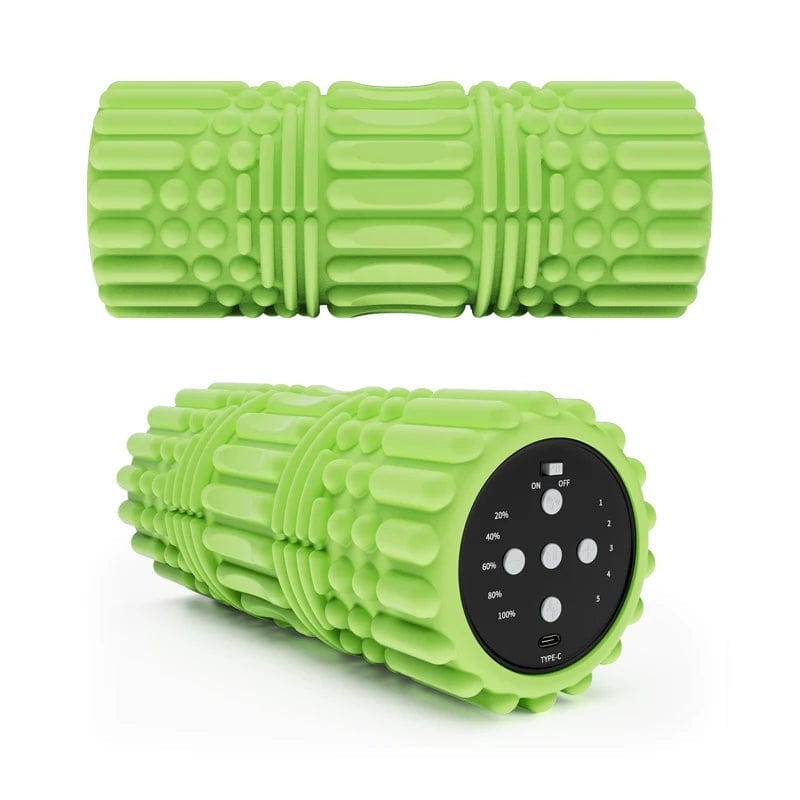 Portable Vibrating Foam Roller for Muscle Relief | Versatile 2-in-1 Roller for Yoga & Sports