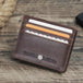 Magic Wallet Gift Men's RFID Protection Money Clip Small Genuine Leather Slim Wallet