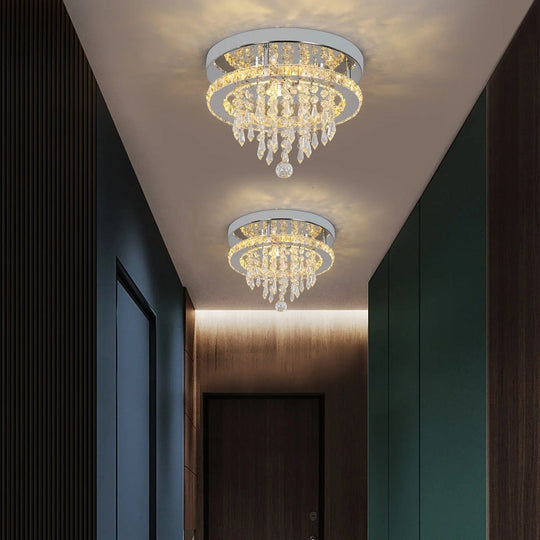 Led Chandeliers Round Ring Lights: Circle Ceiling Lights Changeable Color