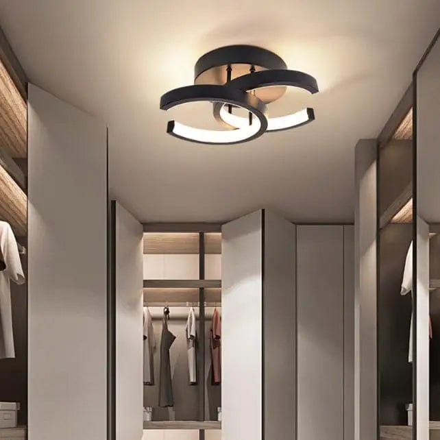 European Elegance: Small LED Ceiling Lamp JY8200 - Perfect Lighting for Hallway and Bedroom Decor