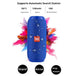 Portable Bluetooth Speaker Boombox: Soundbar Subwoofer for Outdoor Sports, Loudspeaker with TF Card and FM Radio