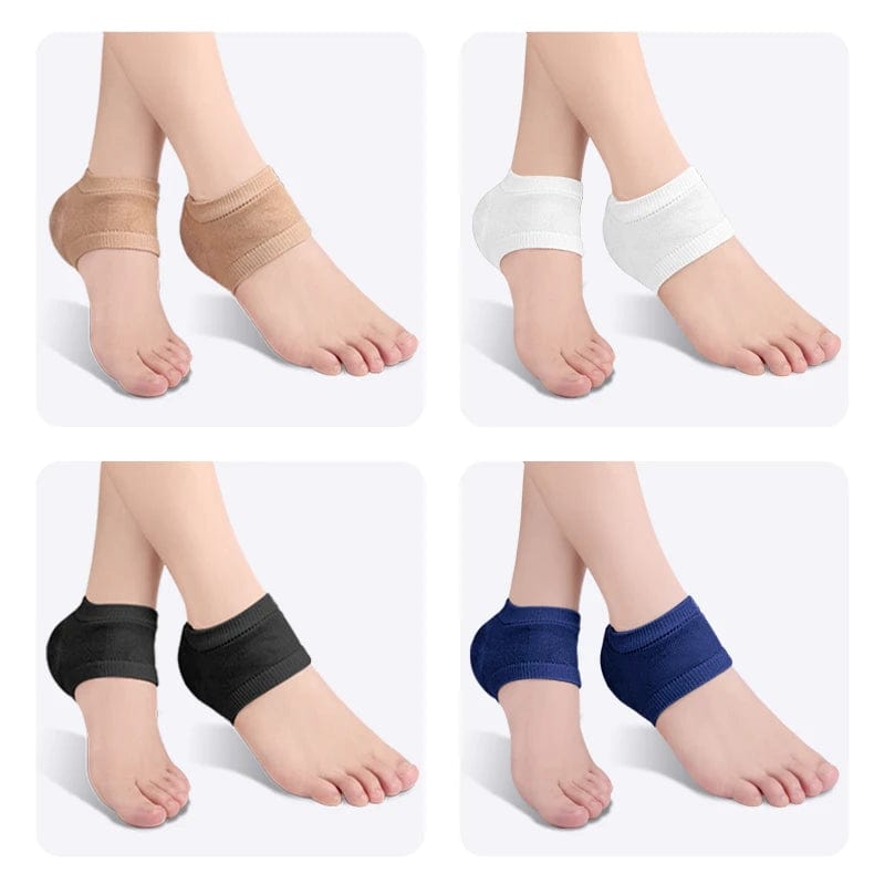 Heel Moisturizing Socks Open Toe Socks Cracked Gel Foot Toeless Heel Repair Heel Socks for Women Dry Hard Cracked Feet