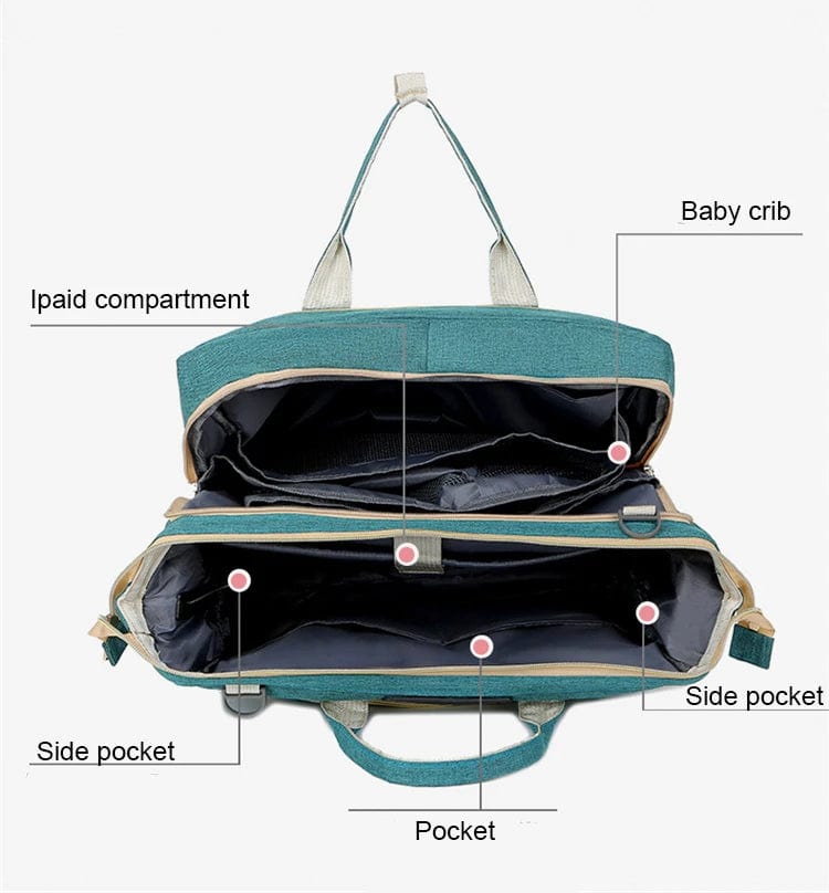 Smart and Stylish: Mommy Nappy Bag with Large Capacity for the Modern Mom