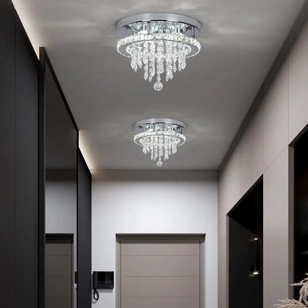 Led Chandeliers Round Ring Lights: Circle Ceiling Lights Changeable Color