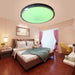 Colorful Harmony: Modern RGB Ceiling Lamp - Smart Music and Light Control for Bedroom and Living Room