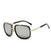 Fashion Designer Vintage Metal Frame Square Sunglasses for Men: Stylish Shades