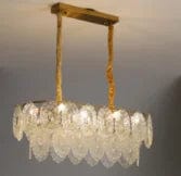 Opulent Illumination: Crystal Lamp - Ceiling-Hanging Chandelier for Luxurious Bedroom Decoration