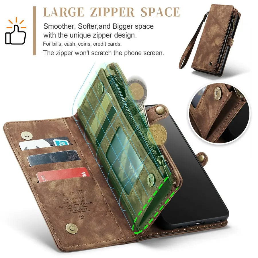 Wallet and Case with the CaseMe for Samsung S23 Plus and More