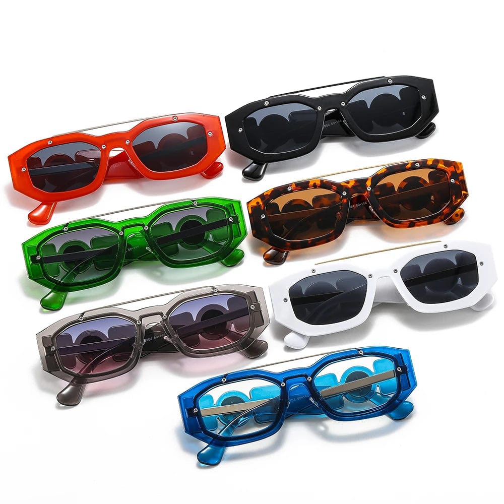 Stylish Designer Sunglasses: Hip Hop Cool Fashion for Men and Women - PC CE UV400, 100% Quality Control, Eco-Friendly