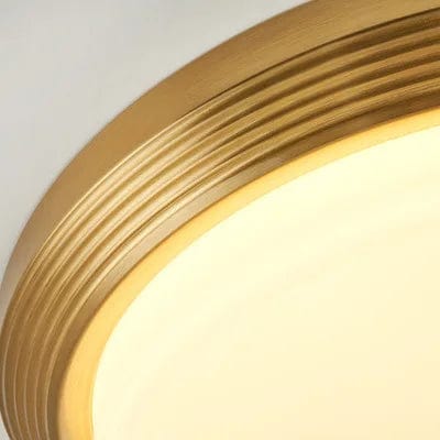 Nordic Gold Black LED Ceiling Dome Light for Modern Living Spaces