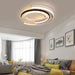 Nordic Elegance Illuminated: Modern Dimmable Round Aluminum LED Lighting for Living Room and Bedroom