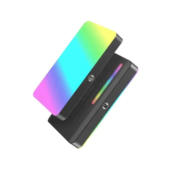 ULANZI VL120 RGB Video Light with 3100mAh Rechargeable Battery - Portable Pocket-Sized LED On-Camera Ligh