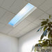 Serene Skies Indoors: Sun Sky Light Skylight Natural Lamp - Blue Sky Embedded Ceiling Lighting for Bedrooms