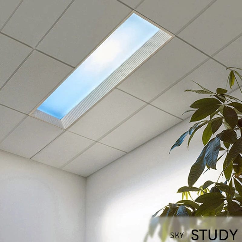 Serene Skies Indoors: Sun Sky Light Skylight Natural Lamp - Blue Sky Embedded Ceiling Lighting for Bedrooms