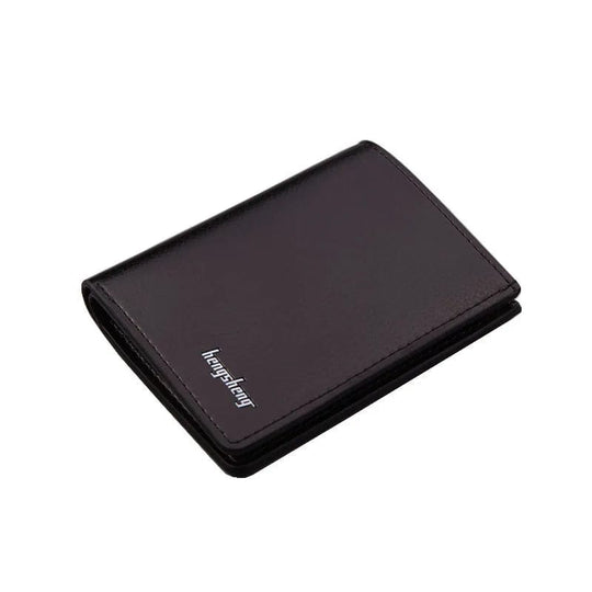 Modern Elegance: Hengsheng New Design ID Card Leather Wallet – A Stylish Essential for Men