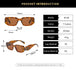 Designer Eye Glasses: Vintage UV400 Sun Glasses for Men and Women