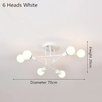 Nordic Ceiling Lamp for Modern Living, Dining, and Bedrooms – Add a Touch of Magic to Your Space