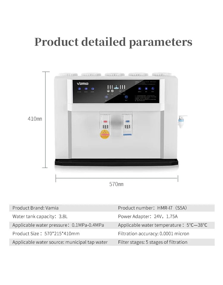 Water Innovation Redefined: Kangen Filtration and Hot Water Machine in a Sleek Kitchen Dispenser