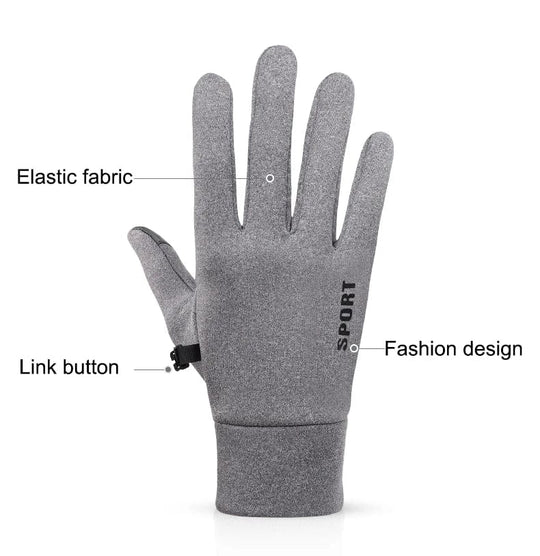 Winter Cycling Gloves for Men | Enhanced Grip | Waterproof & Touch Screen