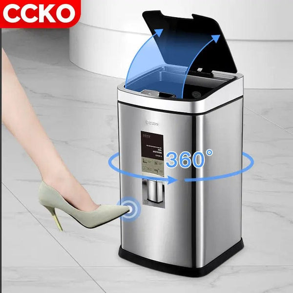 Smart Solutions for Discerning Spaces: Sensor Trash Cans Ideal for Hotel Rooms, Offices, and Beyond